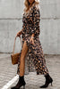 Elegant College Print Printing V Neck A Line Dresses(3 Colors)
