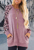 Casual Elegant Solid Contrast O Neck Tops