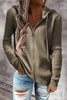 Casual Zipper Hooded Collar Cardigans(7 Colors)