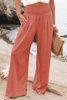 Casual High Waist Straight Solid Color Bottoms(8 Colors)
