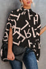 Casual Print Printing O Neck Blouses(10 Colors)
