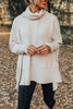 Casual Solid Solid Color Turtleneck Hoodies