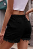 Casual Street Solid Pocket Frenulum Straight Mid Waist Solid Color Bottoms
