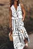 Casual Street Letter Zipper V Neck Vest Dress Dresses(3 Colors)
