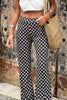 Casual College Print Patchwork Regular Speaker Full Print Bottoms