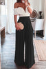 Celebrities Elegant Solid Backless V Neck Short Sleeve Two Pieces