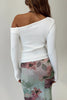 Casual Solid Patchwork Oblique Collar Tops