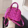 Casual Solid Patchwork Zipper Bags