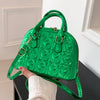 Casual Solid Patchwork Zipper Bags