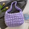 Casual Daily Solid Patchwork Zipper Bags