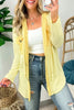 Casual Color Block Contrast Hooded Collar Outerwear