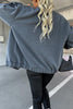 Casual Solid Pocket O Neck Outerwear