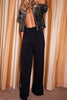 Casual Solid Sequins Sequined O Neck Loose Jumpsuits
