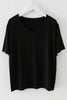 V Neck Long Sleeve Loose T Shirt