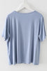 V Neck Long Sleeve Loose T Shirt
