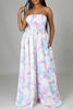 Charm Me Wide Legged Tube Jumpsuit