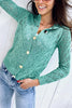 Hollow Button Cardigan