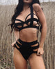 Sexy Bandage Hollow Out Lingerie Set