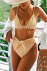 Stripe Knot Bikini Set