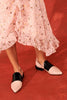Color Block Low Heel PU Loafers