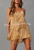 Rodeo Nights Fringed V Neck Mini Dress
