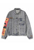 Vincent Van Gogh Embroidered Denim Jacket