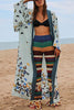 Butterfly Print Cover Cardigan