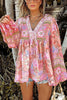 Gypsy Floral Long Sleeve Blouse
