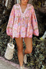 Gypsy Floral Long Sleeve Blouse