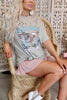 Distressed Free Bird Graphic Tee
