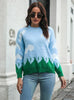 CLOUD CREWNECK LONG SLEEVE SWEATER