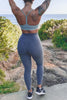 Solid Backless Bra
