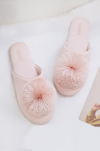 Tassels Pom Pom Slipper