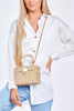 Straw Crossbody Tote Clutch Bag