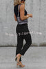Believe In Me Lace Up High Rise Slim Fit Pants