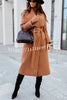 Lilipretty Always A Classic Lapel Belted Midi Coat
