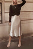 Satin Zipper Skirts
