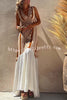 Special Things Ethnic Print Patchwork A-line Maxi Dress