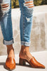 Low Heel PU Mules