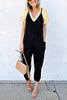 Pockets Slip Jumpsuit