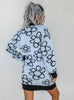 WOMEN FLOWER KNITTED SWEATER DRESS Regular price$39.00