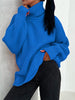 Thick Casual Turtleneck Solid Color Knitted Sweater