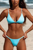 Sexy Solid Bikini Set