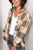 Plaid For Days Button Jackets