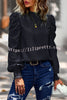 Puff Sleeve Solid Color Temperament Commuter Pleated Shirt