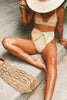 Stripe Knot Bikini Set
