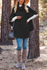 Beside The Fire Cable Poncho Sweater