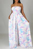 Charm Me Wide Legged Tube Jumpsuit