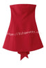 Night To Remember Off Shoulder Back Bow Detail Mini Dress