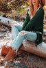 Holiday Spirit Cable Dolman Cardigan